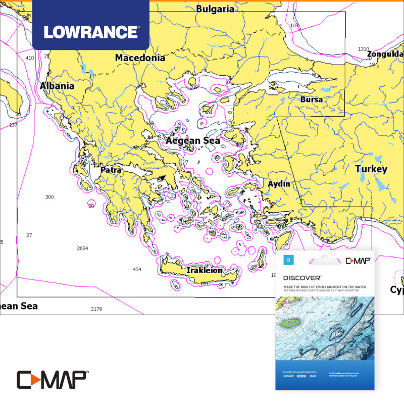 ローランス用 C-Map DISCOVER 全国版